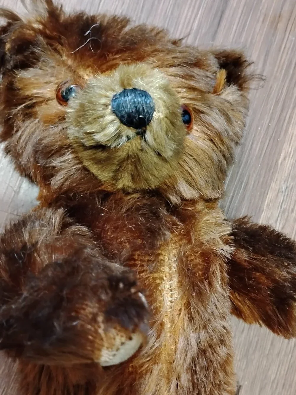 Vintage German Mohair Jointed Teddy Bear